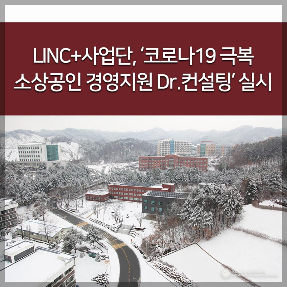 LINC+사업단, ‘코로나19 극복 소상공인 경영지원 Dr.컨설팅’ 실시