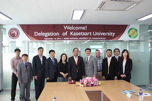 태국 Kasetsart University와의 MOU 체결