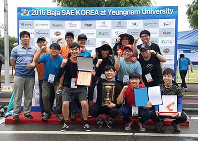 자동차 동아리 챌린저(Challenger)팀, 2016 국제대학생자작자동차대회 종합 2위