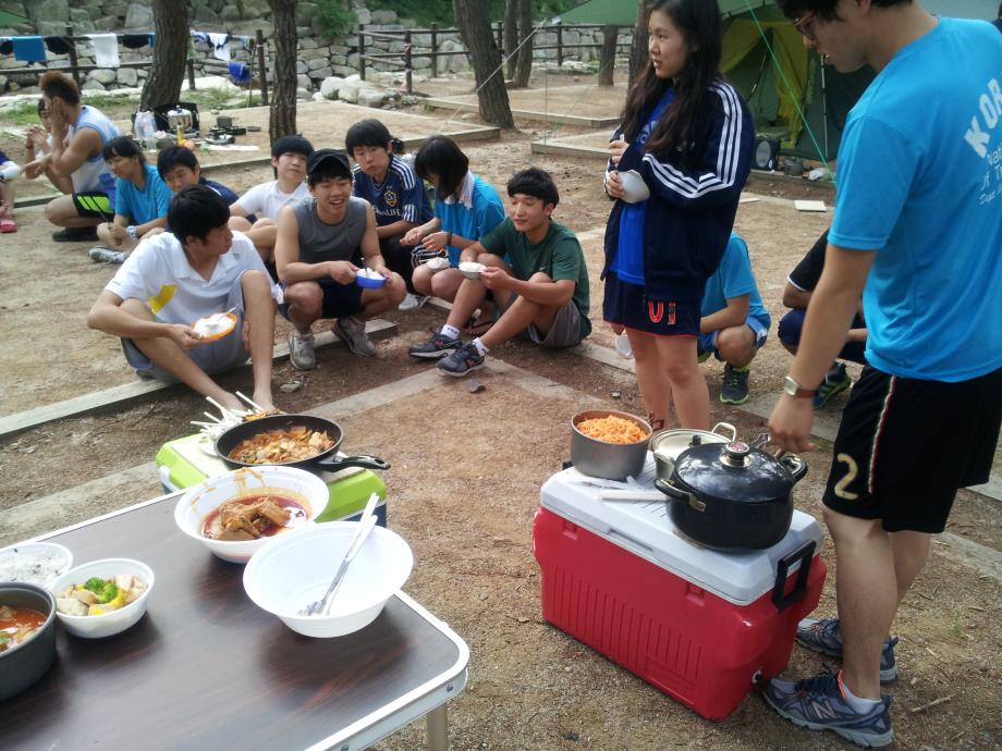 2013년 야영수업