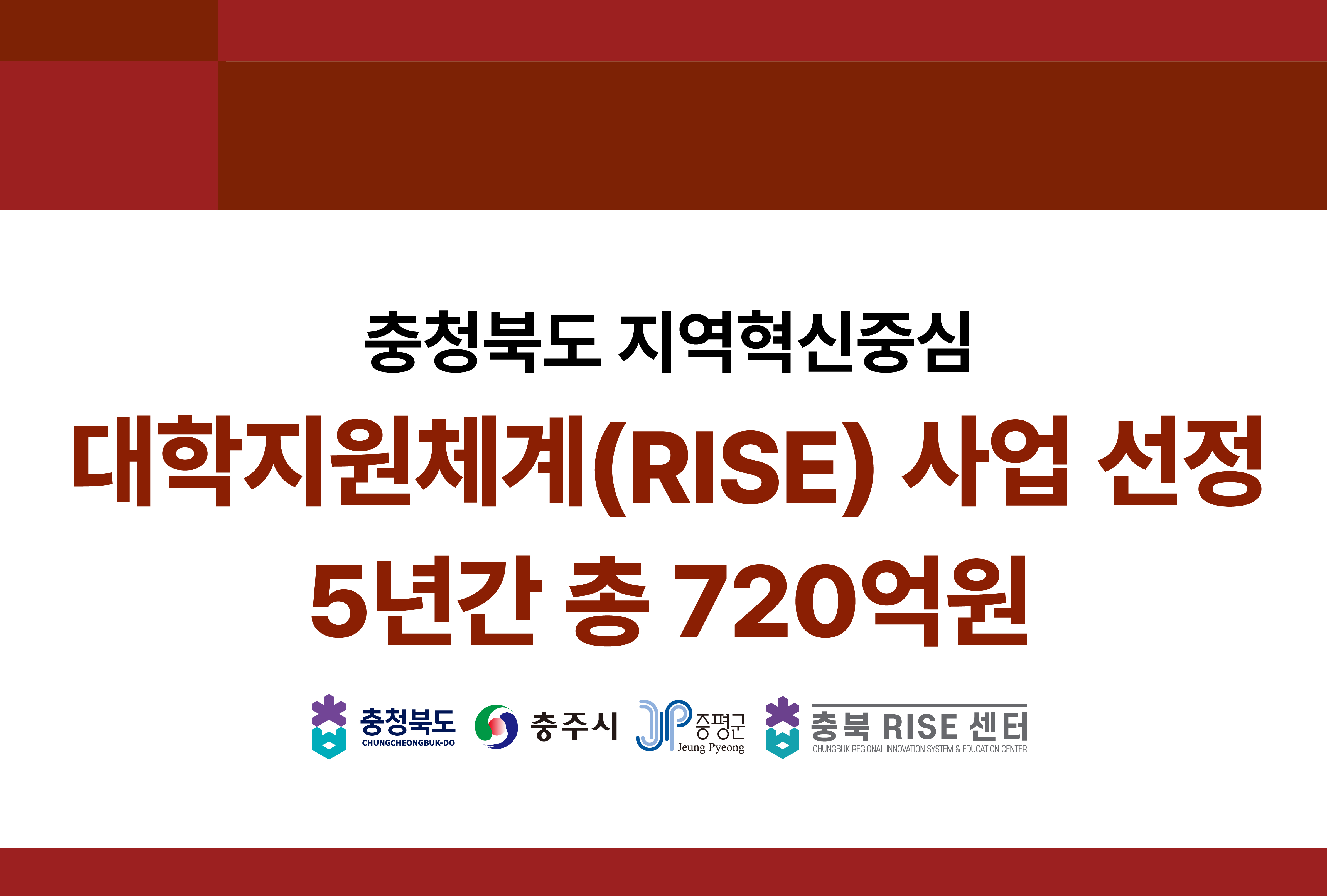 대학지원체계(RISE) 사업 선정